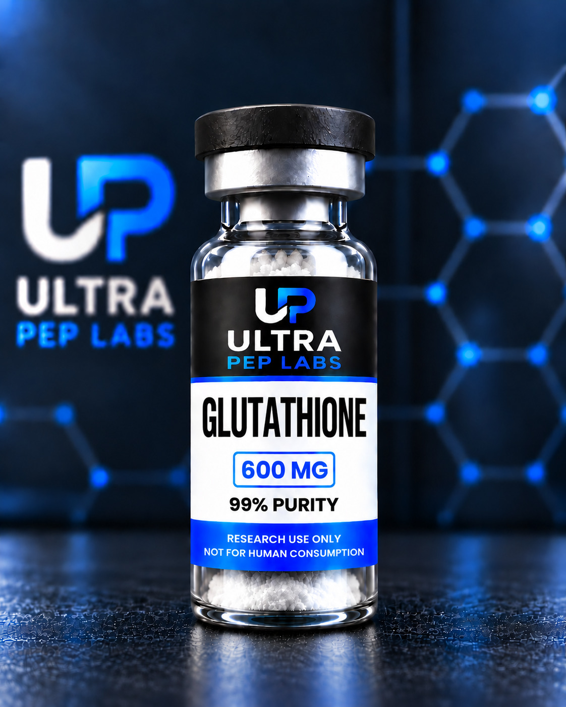 Glutathione 600 mg vial - Ultra Pep Labs